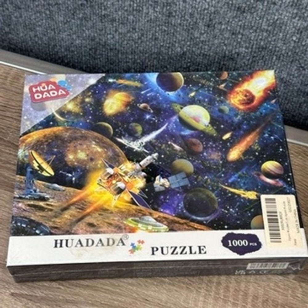 Jigsaw Puzzle HUADADA 1000 Piece Outer Space Galaxy Planets Astronomy Science